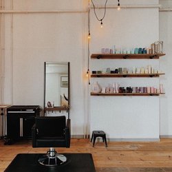 Ash + Gold - Chair and Kevin Murphy products.
