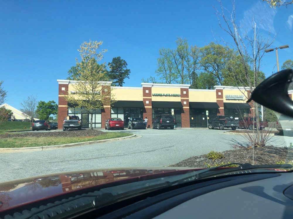 NORTH CAROLINA MOTOR VEHICLE LICENSE PLATE AGENCY Updated October