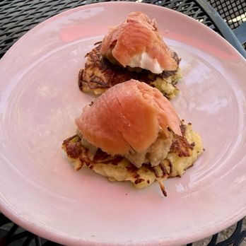 Boulevard Seafood Company - Latkes & salmon - Seafood Near Me - Somerville, New Jersey