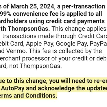 Associated Propane - Email to customers about 1.99% fee - Propane Near Me - Petaluma, California Associated Propane - Email to customers about 1.99% fee - Propane Near Me - Petaluma, California