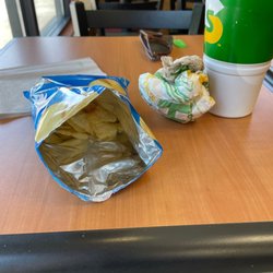 Subway - I didnt get a photo of the sanwich because i ate it. Spicy Italian