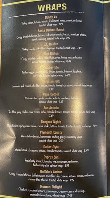 Menu photo 7 Wrap City Tilton, NH