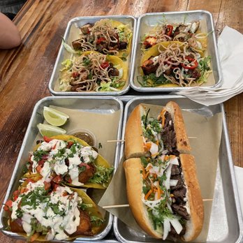 Arts District Kitchen - Banhmi, pork belly tacos, Baja fish tacos - Asian Fusion Near Me - Las Vegas, Nevada Arts District Kitchen - Banhmi, pork belly tacos, Baja fish tacos - Asian Fusion Near Me - Las Vegas, Nevada