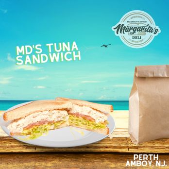 Margarita's Deli - Tuna sandwich with lettuce and tomatoes - Wraps Near Me - Perth Amboy, New Jersey Margarita's Deli - Tuna sandwich with lettuce and tomatoes - Wraps Near Me - Perth Amboy, New Jersey