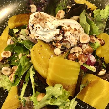 Tavern On Main - Burrata and beet salad with oregon hazelnuts - New American Near Me - Springfield, Oregon Tavern On Main - Burrata and beet salad with oregon hazelnuts - New American Near Me - Springfield, Oregon