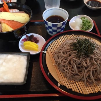 Sagami - Premium noodle set with chirashi don - Sushi Bars Near Me - Irvine, California