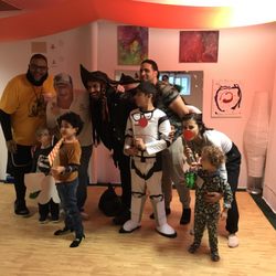 Wild Free Yogi Studio - Play4Autism Creative Fitness club having some Halloween fun.