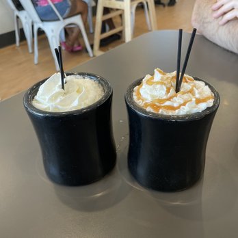 Eggs Up Grill - French Vanilla Cappuccino and Cinnamon Roll Coffee - Breakfast & Brunch Near Me - Riverview, Florida Eggs Up Grill - French Vanilla Cappuccino and Cinnamon Roll Coffee - Breakfast & Brunch Near Me - Riverview, Florida