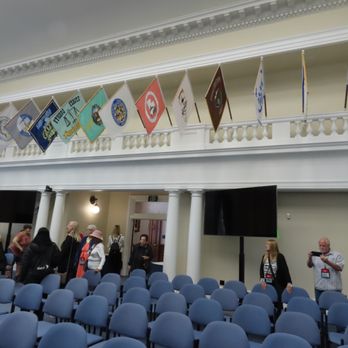 Nevada State Capitol Building - The flags of Nevada counties. - Landmarks & Historical Buildings Near Me - Carson City, Nevada