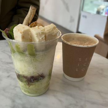 Semicolon Cafe - Matcha bingsoo, flat white - Coffee & Tea Near Me - Bellevue, Washington Semicolon Cafe - Matcha bingsoo, flat white - Coffee & Tea Near Me - Bellevue, Washington