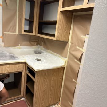 Nah Painting - Cabinet color change - Painters Near Me