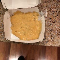 Is this a joke to serve sauce instead of nuggets to a toddler?