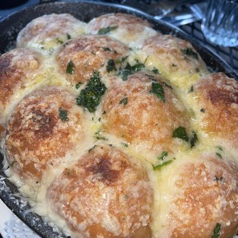 Maison Pickle - Pull Apart Garlic and Parmesan Bread - Cocktail Bars Near Me - New York, New York Maison Pickle - Pull Apart Garlic and Parmesan Bread - Cocktail Bars Near Me - New York, New York