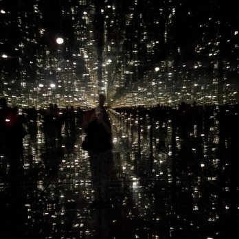 Rubell Museum - Yayoi Kusama, Japanese.  Where the Lights in My Heart Go, 2016 - Art Museums Near Me - Miami, Florida