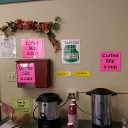 Santa Rosa Senior Center - Coffee 50 cents a cup( donation)