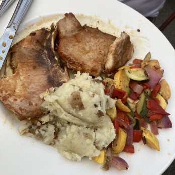 Iron Rooster - Honey Glazed Pork Chop - Cocktail Bars Near Me - Annapolis, Maryland