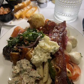 M Grill - candied bacon, potato salad - Brazilian Near Me - Los Angeles, California