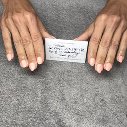 Nails by phone The best!