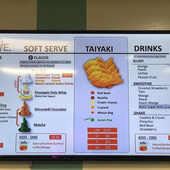 With Love, - Menu - Ice Cream & Frozen Yogurt Near Me - San Gabriel, California With Love, - Menu - Ice Cream & Frozen Yogurt Near Me - San Gabriel, California