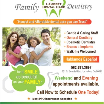 Lambert Dental Care - General Dentistry Near Me - La Habra, California Lambert Dental Care - General Dentistry Near Me - La Habra, California