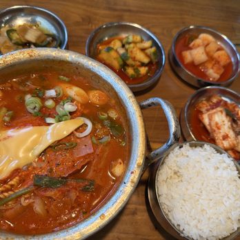 Jin Cook - 부대찌게 / Military Soup / Boo Dae Jji Gae - Korean Near Me - Buena Park, California