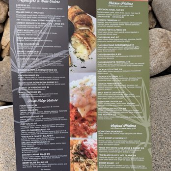 The Black Olive - Menu May 2026 - Italian Near Me - Jonesborough, Tennessee The Black Olive - Menu May 2026 - Italian Near Me - Jonesborough, Tennessee