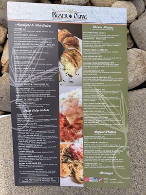 Menu photo 2 The Black Olive Jonesborough, TN Menu photo 2 The Black Olive Jonesborough, TN