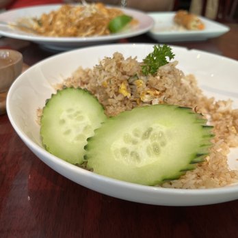 Thai Cafe - Crab Fried Rice - Thai Near Me - Houston, Texas