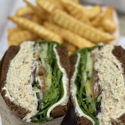 Tummy Stuffer - Tuna Surf w/a side of fries.