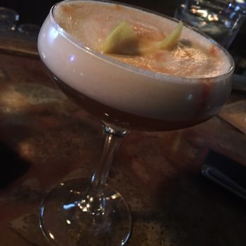 Rhodeside Grill - Hazelnut Pisco Sour - American Near Me - Arlington, Virginia Rhodeside Grill - Hazelnut Pisco Sour - American Near Me - Arlington, Virginia