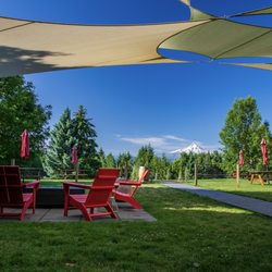 Hawkins Cellars - Stunning Mt. Hood views from our estate Tasting Room.