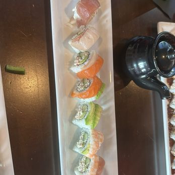 RA Sushi Bar Restaurant - RAINBOW ROLL* - Sushi Bars Near Me - Southlake, Texas