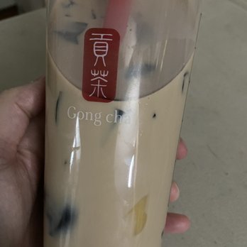 Gong Cha - Earl Grey Milk Tea with 3 J's - Bubble Tea Near Me - Quincy, Massachusetts Gong Cha - Earl Grey Milk Tea with 3 J's - Bubble Tea Near Me - Quincy, Massachusetts