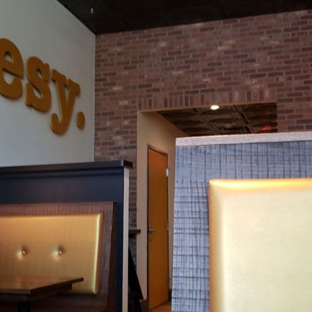MACS - Macaroni And Cheese Shop - Small booths on the left and 8 person family booths on the left. - Cheese Shops Near Me - Brookfield, Wisconsin MACS - Macaroni And Cheese Shop - Small booths on the left and 8 person family booths on the left. - Cheese Shops Near Me - Brookfield, Wisconsin