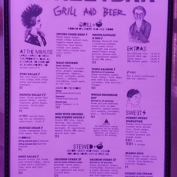 Street Bangkok - english food menu option - Thai Near Me - Paris, 01 Street Bangkok - english food menu option - Thai Near Me - Paris, 01