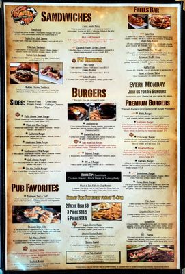 Menu photo 7 Fat Willy's Mesa, AZ