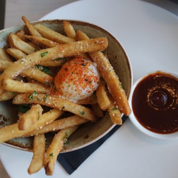 The Peached Tortilla - Fries! So good - Asian Fusion Near Me - Austin, Texas