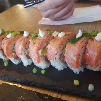 Fugaku Sushi - Fire Salmon is a must try - Japanese Near Me - Bellingham, Washington