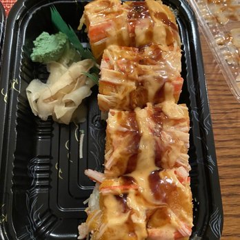 Sake Japanese Steakhouse - Yummy roll. I'm not a huge fan of the crab stick but the combination of the whole roll was tasty! - Japanese Near Me - Woodbridge, Virginia Sake Japanese Steakhouse - Yummy roll. I'm not a huge fan of the crab stick but the combination of the whole roll was tasty! - Japanese Near Me - Woodbridge, Virginia