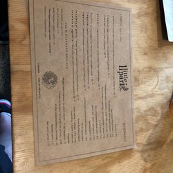 Little Lipari - New menu