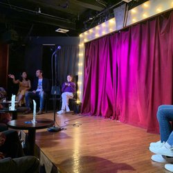 Broadway Comedy Club - The place was packed! Eight people were even on the stage!