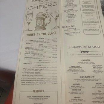 Old Ebbitt Grill - Menu - Bars Near Me - Washington, DC, District of Columbia Old Ebbitt Grill - Menu - Bars Near Me - Washington, DC, District of Columbia