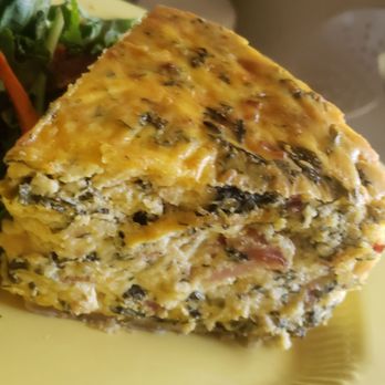 Stoney River - Blue Ridge Quiche: smoked applewood bacon, gouda cheese and spinach - Steakhouses Near Me - Germantown, Tennessee Stoney River - Blue Ridge Quiche: smoked applewood bacon, gouda cheese and spinach - Steakhouses Near Me - Germantown, Tennessee