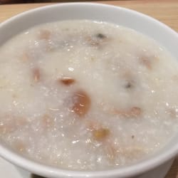 點一龍 - Century egg congee with shredded pork