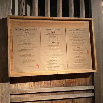 Rintaro - Menu - Izakaya Near Me - San Francisco, California
