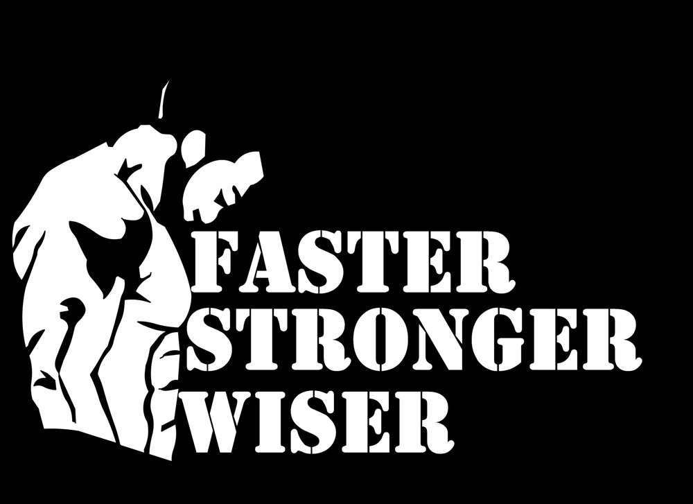 Faster Stronger Wiser Fitness Logo