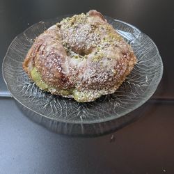 Pistachio White Chocolate Almond Croissant