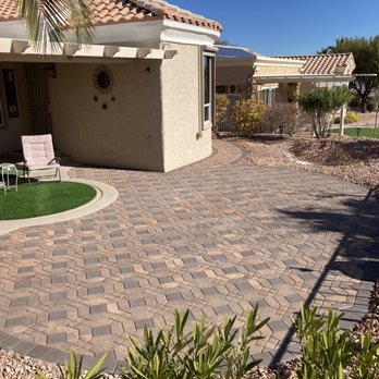 Brazilian Pavers - After - Masonry/Concrete Near Me - Las Vegas, Nevada