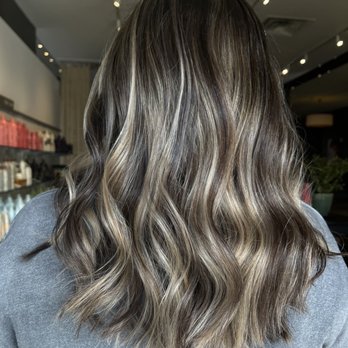 Aveda Arts & Sciences Institute - Minneapolis - Gorgeous blonding! Went from dark brown all over to ashy blonde highlights that were absolutely beautiful! - Skin Care Near Me - Minneapolis, Minnesota