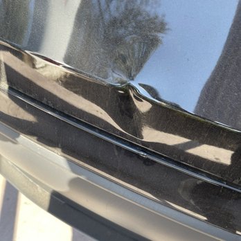 California Dent Co. Paintless Dent Removal - Before repair - Mobile Dent Repair Near Me - Tustin, California
